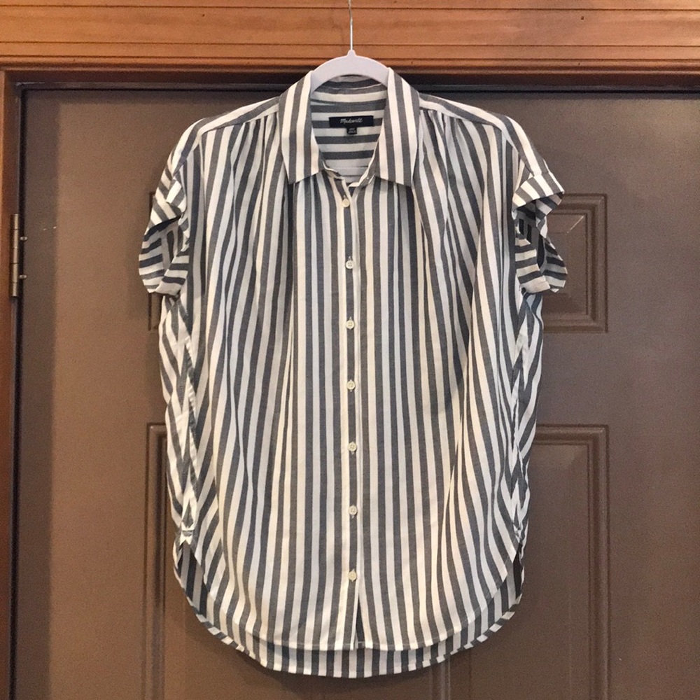 Madewell button down short sleeve